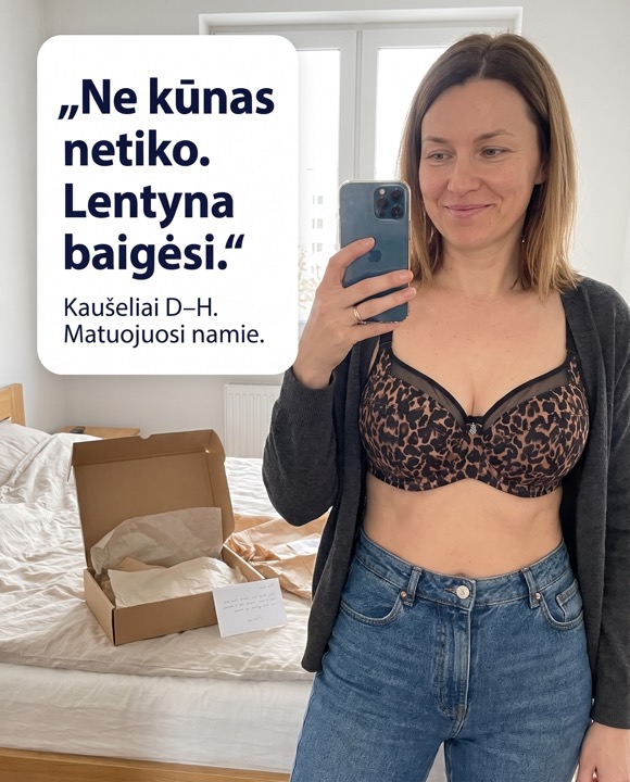 Reklama: ten, kur lentyna baigiasi